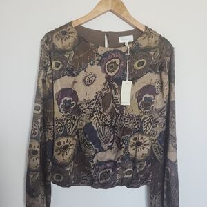 MELLODAY Multicolor Floral Blouse